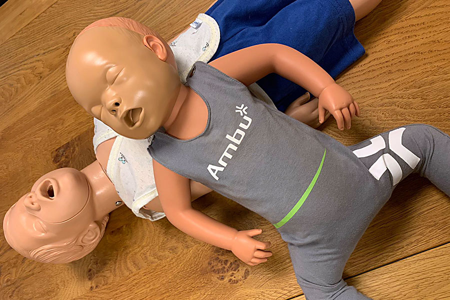 Oefenpoppen voor baby- en kinderreanimatie